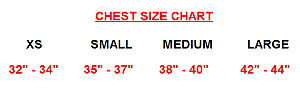 Chest Size Chart
