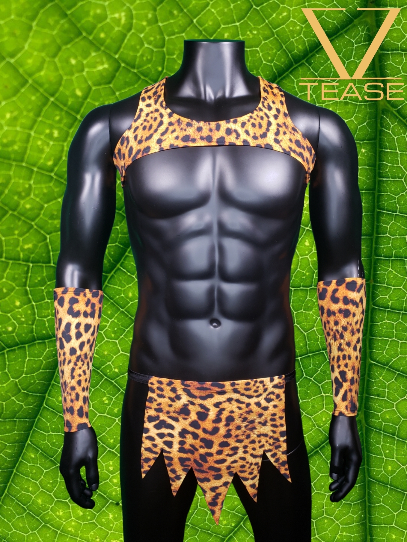 Cheetah Men's Crop Tank Top